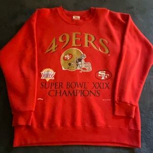Vintage San Francisco 49ers Super Bowl XXIX Sweatshirt